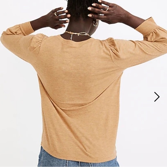 NWT Madewell AVRINA Top in Toffee Color - Picture 13 of 13